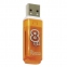 Флеш-диск 8 GB, SMARTBUY Glossy, USB 2.0, оранжевый, SB8GBGS-Or - 1