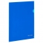 Папка-уголок А4, синяя, 0,10 мм, BRAUBERG EXTRA, 271699 - 1