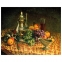 Картина по номерам 40х50 см, ОСТРОВ СОКРОВИЩ "Натюрморт с виноградом", на подрамнике, акрил, кисти, 662896 - 1
