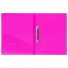 Папка на 2 кольцах BRAUBERG "Neon", 25 мм, внутренний карман, неоновая розовая, до 170 листов, 0,7 мм, 227458 - 2