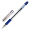 Ручка шариковая масляная с грипом STAFF "Chrome", СИНЯЯ, хромированные детали, узел 0,7 мм, линия письма 0,35 мм, 142983 - 2