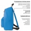 Рюкзак BRAUBERG, универсальный, сити-формат, один тон, голубой, 20 литров, 41х32х14 см, 225374 - 5