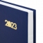 Ежедневник датированный на 2023 (145х215 мм), А5, STAFF, обложка бумвинил, синий, 114187 - 4