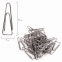 Скрепки ОФИСНАЯ ПЛАНЕТА, 25 мм, никелированные, треугольные, 100 шт., в картонной коробке, 222043 - 2