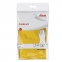 Перчатки хозяйственные резиновые VILEDA "Контракт" с х/б напылением, размер XL (очень большой), желтые, 102588 - 1