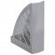 Лоток вертикальный для бумаг BRAUBERG "Standard+", 250х90х300 мм, серый, 237225 - 2