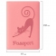 Обложка для паспорта STAFF, мягкий полиуретан, "Кошка", персиковая, 237615 - 4