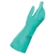 Перчатки нитриловые MAPA Ultranitril 492, хлопчатобумажное напыление, размер 10 (XL), зеленые - 1