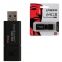 Флеш-диск 64 GB, KINGSTON DataTraveler 100 G3, USB 3.0, черный, DT100G3/64GB - 1