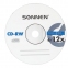 Диск CD-RW SONNEN, 700 Mb, 4-12x, Slim Case (1 штука), 512579 - 4