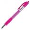Ручка шариковая автоматическая с грипом BRAUBERG SUPER, СИНЯЯ, корпус розовый, узел 0,7 мм, линия письма 0,35 мм, 143372 - 1