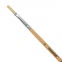 Кисть ПИФАГОР, ЩЕТИНА, плоская, № 4, деревянная лакированная ручка, 200871 - 2