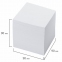 Блок для записей BRAUBERG, непроклеенный, куб 9х9х9 см, белый, белизна 95-98%, 122340 - 3