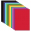 Картон цветной А4 МЕЛОВАННЫЙ EXTRA, 24 листа, 12 цветов, в папке, ЮНЛАНДИЯ, 200х290 мм, 113551 - 1
