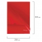 Папка-уголок жесткая, непрозрачная BRAUBERG, красная, 0,15 мм, 224879 - 6