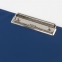 Папка-планшет BRAUBERG, А4 (340х240 мм), с прижимом и крышкой, картон/ПВХ, РОССИЯ, синяя, 221489 - 2