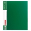 Папка на 2 кольцах BRAUBERG "Contract", 35 мм, зеленая, до 270 листов, 0,9 мм, 221794 - 1