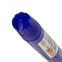 Ручка шариковая масляная с грипом STAFF "Chrome", СИНЯЯ, корпус синий, хромированные детали, узел 0,7 мм, линия 0,35 мм, 142984 - 2