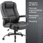 Кресло офисное BRABIX PREMIUM "Heavy Duty HD-002", усиленное, НАГРУЗКА до 200 кг, экокожа, 531829 - 7