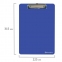 Доска-планшет BRAUBERG "SOLID" сверхпрочная с прижимом А4 (315х225 мм), пластик, 2 мм, СИНЯЯ, 226823 - 5