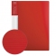 Папка с металлическим скоросшивателем и внутренним карманом BRAUBERG "Contract", красная, до 100 л., 0,7 мм, бизнес-класс, 221783 - 6