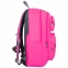 Рюкзак BRAUBERG LIGHT молодежный, с отделением для ноутбука, нагрудный ремешок, фуксия, 47х31х13 см, 270297 - 3