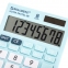 Калькулятор настольный BRAUBERG ULTRA PASTEL-08-LB, КОМПАКТНЫЙ (154x115 мм), 8 разрядов, двойное питание, ГОЛУБОЙ, 250513 - 4