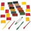 Пластилин JOVI (Испания), набор, 12 цветов, 600 г, 12 формочек, 3 стека, скалка, в контейнере, 340 - 5