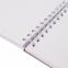 Скетчбук, белая бумага 100 г/м2, 190х190 мм, 60 л., гребень, жёсткая подложка, BRAUBERG ART DEBUT, 110998 - 5