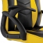 Кресло компьютерное BRABIX "Shark GM-203", экокожа, черное/желтое, 532514 - 6