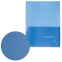 Папка-уголок с 2 карманами BRAUBERG, синяя, 0,18 мм, 224883 - 5