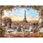 Картина по номерам 40х50 см ОСТРОВ СОКРОВИЩ "Париж", на подрамнике, акриловые краски, 3 кисти, 662466 - 1