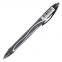 Ручка гелевая автоматическая BIC "Gelocity Quick Dry", ЧЕРНАЯ, узел 0,7 мм, линия письма 0,35 мм, 949873 - 1
