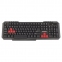 Набор беспроводной SONNEN WKM-1811, клавиатура 112 клавиш мультимедиа, мышь 4 кнопки, черный, 512655 - 3