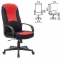 Кресло офисное BRABIX "City EX-512", ткань черная/красная, TW, 531408 - 4