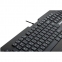 Клавиатура проводная DEFENDER Oscar SM-600 Pro, USB, 104 клавиши + 12 дополнительных клавиш, мультимедийная, черная, 45602 - 3