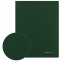 Папка с металлическим скоросшивателем и внутренним карманом BRAUBERG "Диагональ", темно-зеленая, до 100 листов, 0,6 мм, 221354 - 6
