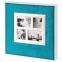 Фотоальбом BRAUBERG свадебный, 20 магнитных листов 30х32 см, под фактурную кожу, синий, 391128 - 9