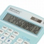 Калькулятор настольный BRAUBERG EXTRA PASTEL-12-LB (206x155 мм), 12 разрядов, двойное питание, ГОЛУБОЙ, 250486 - 4