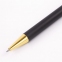 Ручка подарочная шариковая BRAUBERG "Piano", СИНЯЯ, корпус черный с золотистым, линия письма 0,5 мм, 143473 - 4
