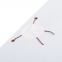 Этикетка самоклеящаяся для опечатывания документов "ЗВЕЗДОЧКА" белая, 52 мм, 500 шт., BRAUBERG, 111651 - 4