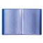 Папка 20 вкладышей BRAUBERG стандарт, синяя, 0,6 мм, 221595 - 2