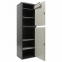 Шкаф металлический для документов AIKO "SL-150/2Т" ГРАФИТ, 1490х460х340 мм, 36 кг, S10799152502 - 1