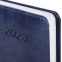 Ежедневник датированный 2023 А5 138x213 мм BRAUBERG "Legend", под кожу, синий, 114040 - 4