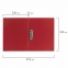 Папка с боковым металлическим прижимом STAFF, красная, до 100 листов, 0,5 мм, 229234 - 8