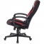 Кресло компьютерное ZOMBIE-9/BL+RED, подушка, экокожа/ткань, черное/красное, 1583707 - 6