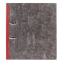 Папка-регистратор ОФИСМАГ, фактура стандарт, с мраморным покрытием, 50 мм, красный корешок, 225587 - 1