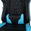 Кресло компьютерное BRABIX "GT Master GM-110", две подушки, экокожа, черное/голубое, 531928 - 10