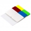 Закладки-выделители листов клейкие BRAUBERG пластиковые, 38х25 мм, 4 цвета х 20 листов, 126696 - 2