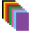 Цветная бумага А4 офсетная, 16 листов 8 цветов, на скобе, BRAUBERG, 200х275 мм, "Кот-рыболов", 129920 - 1